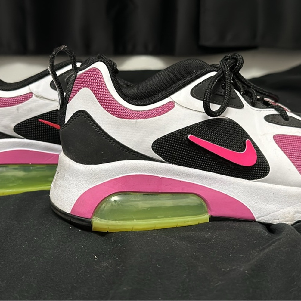 Nike Women’s White, Pink & Black Air Cushion Sneakers